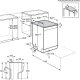 Electrolux Lavastoviglie Libera Installazione 60 Cm - Bianco 13 Coperti Classe E 46 Dba ESA47200SW MADE IN EUROPE 13