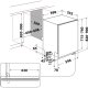 Whirlpool MaxiSpace Lavastoviglie W7I HF60 TU da incasso: 60 cm, nero - Maxi Space 12