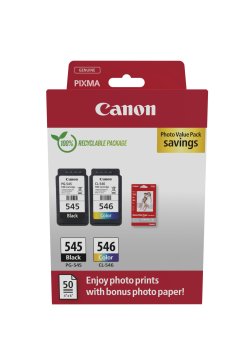 Canon 8287B008 cartuccia d'inchiostro 2 pz Originale Nero, Ciano, Magenta, Giallo