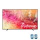 Samsung TV Crystal UHD 4K 65” UE65DU7170UXZT Smart TV Wi-Fi Black 2024, Processore Crystal 4K, 4K Upscaling, Slim Look Design, OTS Lite 3