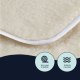 Imetec Scaldasonno matrimoniale 150x160 cm, 50% Lana e merino, 2 temperature, Dispositivo sicurezza electro block, Made in italy 5