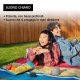 Sony SRS-XB100 - Speaker Wireless Bluetooth, portatile, leggero, compatto, da esterno, da viaggio, resistente IP67 impermeabile e antipolvere, batteria da 16 ore, cinturino versatile, chiamate in viva 4