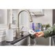 Black & Decker BHFEA640WG Aspirapolvere elettrica Batteria Secco Ciclonico Senza sacchetto 0,75 L Nero, Acciaio inox 12