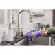 Black & Decker BHFEA640WG Aspirapolvere elettrica Batteria Secco Ciclonico Senza sacchetto 0,75 L Nero, Acciaio inox 13