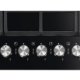 Electrolux EGG7536K Nero Da incasso 74 cm Gas 5 Fornello(i) 3