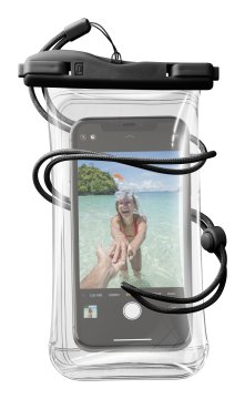 Cellularline Voyager - Universale Custodia Impermeabile per Smartphone