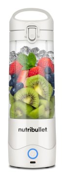 NutriBullet Portable – Mini Frullatore Compatto e Portatile, Ricaricabile USB-C, Smoothie Maker, Bianco (NBP003W)