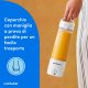 NutriBullet Portable – Mini Frullatore Compatto e Portatile, Ricaricabile USB-C, Smoothie Maker, Bianco (NBP003W) 5