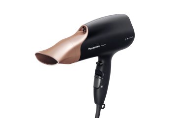 Panasonic EH-NA65CN - Asciugacapelli con tecnologia nanoe™ da 2000W, nero/oro rosa