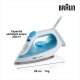 Braun TexStyle 1 Ferro a vapore SI1050BL 4