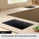 Samsung NZ64B5066KK Piano cottura a induzione 60cm Slim Fit Doppia Flex Zone 4 zone cottura Limitatore di potenza WiFi 7