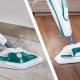 Polti Vaporetto SV450_Double Scopa a vapore 0,3 L 1500 W Turchese, Bianco 11