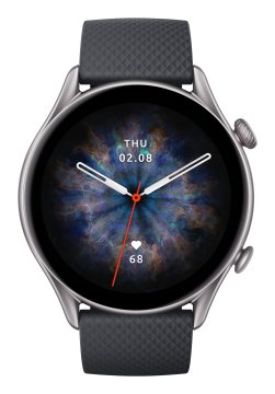 Amazfit GTR3PROGB smartwatch e orologio sportivo 3,68 cm (1.45") AMOLED Digitale Nero GPS (satellitare)