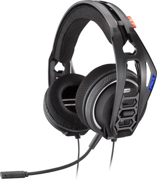 POLY RIG 400HS Auricolare Cablato A Padiglione Gaming Nero, Blu
