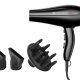GA.MA Phon Diva Ceramic Ion, 2300 W, Tecnologia agli Ioni, Componenti interni in Ceramica, Anti Crespo, Per Capelli Sani e Look Duraturi, Motore AC a Lunga Durata, 6 Combinazioni di Temperatura e Velo 2