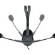 Logitech 981-000593 cuffia e auricolare Cablato A Padiglione Ufficio Grigio 2