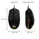 Logitech G 910-005796 mouse Gaming USB tipo A 8000 DPI 18