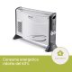 Imetec Eco Rapid, Stufa Elettrica 2000 W, Tecnologia a Basso Consumo Energetico, Termoconvettore 4 Temperature, Termostato Ambiente, Silenzioso 4