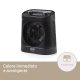 Imetec Silent Power Comfort, termoventilatore silenzioso e compatto, stufetta elettrica, 2100 w, 4 funzioni, termostato ambiente e di sicurezza, funzione antigelo, maniglia 3
