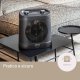Imetec Silent Power Comfort, termoventilatore silenzioso e compatto, stufetta elettrica, 2100 w, 4 funzioni, termostato ambiente e di sicurezza, funzione antigelo, maniglia 6