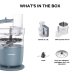 Kenwood MultiPro Go robot da cucina 650 W 1,3 L Blu 8