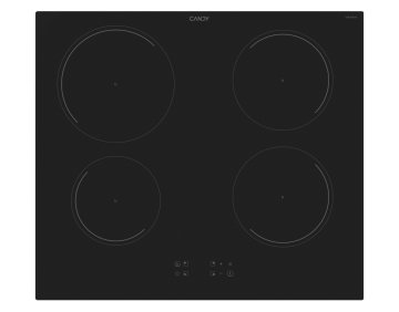 Candy Idea KRCDJ642 Nero Da incasso 59 cm Piano cottura a induzione 4 Fornello(i)