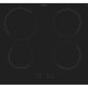Candy Idea KRCDJ642 Nero Da incasso 59 cm Piano cottura a induzione 4 Fornello(i) 2