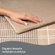 Imetec CaldoPlaid Elegance, Plaid Riscaldabile, Morbida Coperta Elettrica, 180x140 cm, Tessuto Double Face, Risparmio Energetico, Tecnologia Adapto, Rapido Riscaldamento, 6 Temperature, Lavabile 6