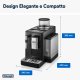 De’Longhi Rivelia - Macchina Automatica per Caffè in Chicchi, 8 Bevande one touch, Display touch, Nero (EXAM440.35.B) 8