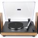New Majestic TT 54 Giradischi con trasmissione a cinghia Nero, Legno 2