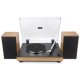 New Majestic TT 54 Giradischi con trasmissione a cinghia Nero, Legno 4