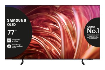 Samsung TV OLED 4K 77” QE77S85DAEXZT Smart TV Wi-Fi Graphite Nero 2024, Processore NQ4 AI GEN2, Self-illuminating pixels, Contour Design, Dolby Atmos