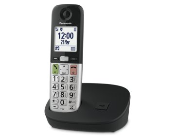 Panasonic KX-TGU410EXB telefono Telefono DECT Identificatore di chiamata Nero, Argento