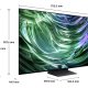 Samsung TV OLED 4K 77” QE77S90DAEXZT Smart TV Wi-Fi Graphite Black 2024, Processore NQ4 AI GEN2, Self-illuminating pixels, Laser Slim Design, Dolby Atmos 5
