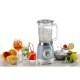 Ariete 583, Frullatore Vintage con tazza in vetro da 1,5 Litri, 4 Lame in Acciaio Inox, 4 Velocità + Pulse,1000 Watt, Celeste 8