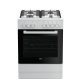 Beko FSST62110DW Cucina Elettrico Gas Bianco 2
