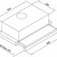 Silverline 1390 Semintegrato (semincassato) Acciaio inox 253 m³/h 4