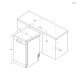 Candy Brava CDPH 2L1049W-01 Lavastoviglie SLIM Libera installazione 10 coperti 12