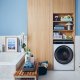 Candy BWS 4128B8-S lavasciuga Libera installazione Caricamento frontale Bianco D 14