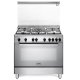 De’Longhi DGVX 96 ED2 cucina Elettrico Gas Acciaio inox 2