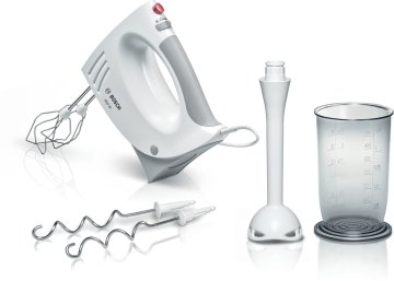 Bosch MFQ3540 sbattitore Sbattitore manuale 450 W Grigio, Bianco