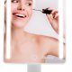 SPECCHIO PER TRUCCO 16X22 CON LUCE LED 1X BATTERIE E USB 7