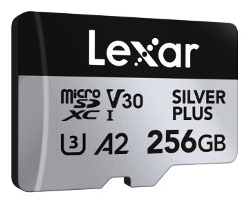 Lexar Professional ARGENTO PLUS 256 GB MicroSDXC UHS-I Classe 3