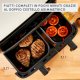 Moulinex Dual Easy Fry & Grill, Capacità 8,3 L, Doppio Cestello, Friggitrice ad Aria e Griglia, 8 Programmi Preimpostati, Componenti Lavabili In Lavastoviglie, Infinite Ricette, App Dedicata, EZ905D 4