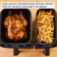 Moulinex Dual Easy Fry & Grill, Capacità 8,3 L, Doppio Cestello, Friggitrice ad Aria e Griglia, 8 Programmi Preimpostati, Componenti Lavabili In Lavastoviglie, Infinite Ricette, App Dedicata, EZ905D 5