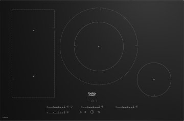Beko HII84700UFT Nero Da incasso 80 cm Piano cottura a induzione 4 Fornello(i)