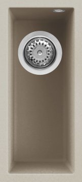 Elleci Quadra 50 Sottotop Lavello sottopiano Rettangolare Keratek plus