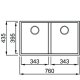 INTEGRA 350 PILETTA INOX K99 DARK GREY-CONCRETE - 3