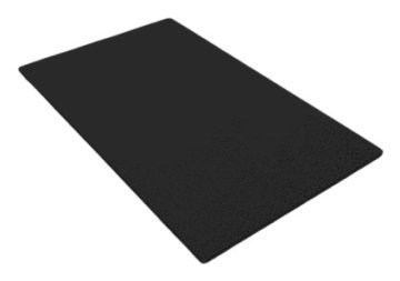 Elleci ATH093BK tagliere da cucina Rettangolare Laminato ad alta pressione (HPL) Nero