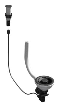 Elleci ASP13004BK sifone per lavandino